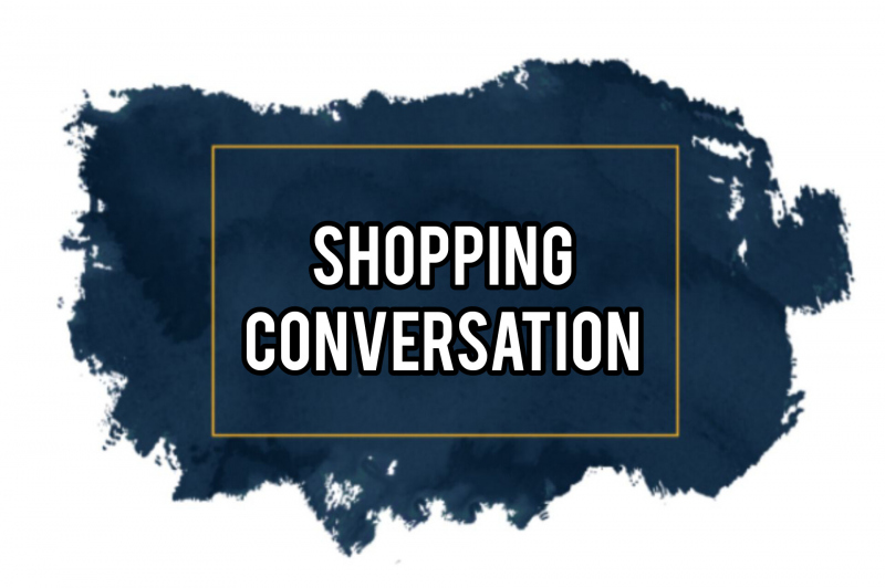 shopping conversation
