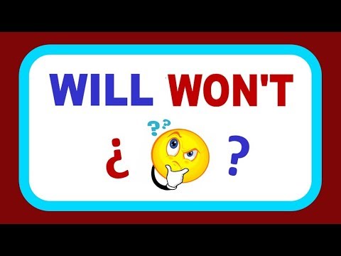 will and won't
