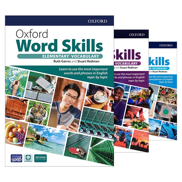 مجموعه چهار جلدی لغت و واژگان  Oxford Word Skills