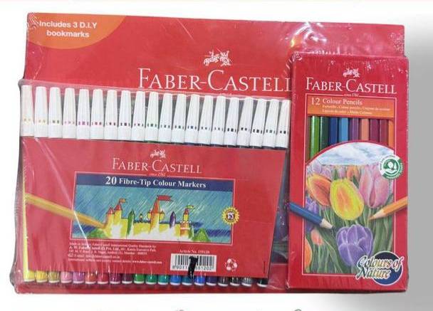 مداد رنگی فابر کاستل(پک)